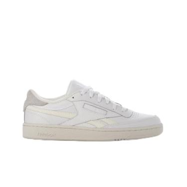 Imagem de Reebok Tênis unissex Club C Revenge, White Barelygrey Chalk, 36 EU