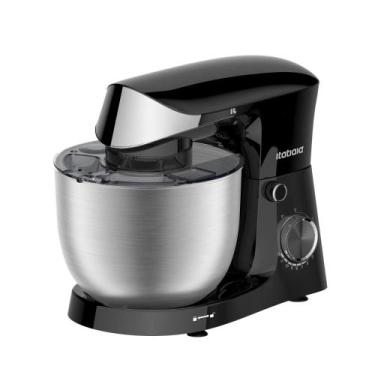 Imagem de Batedeira Itatiaia Midi 4,5L 12 Velocidades 127V Inox/Preto, 110V