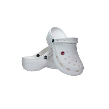 Imagem de Babuche Feminino CORFLY Chinelo Eva Antiderrapante Confortável com Furos de Ventilação (Gelo35-36, Adulto, 35, Numérico, BR)