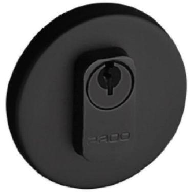 Imagem de Fechadura Trava Rolete Porta Pivotante Pado Preta Preto