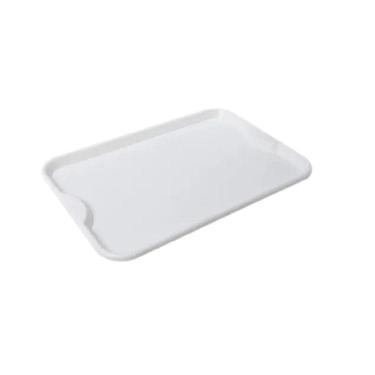 Imagem de 10 Bandeja De Refeitório & Fast Food 42 X 30 Cm - Branca