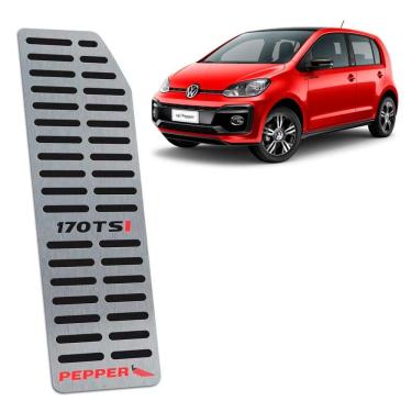 Imagem de Descanso De Pé Up Pepper Tsi 2018/2020 Aço Inox Preto