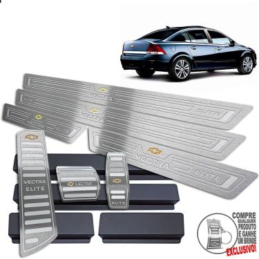 Imagem de Soleira Pedaleira Aut Descanso Prata Vectra Elite 2006 A 11