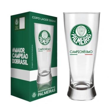 Imagem de Copo Tulipa Palmeiras 300ml Personalizado Time de Futebol Presente Ver