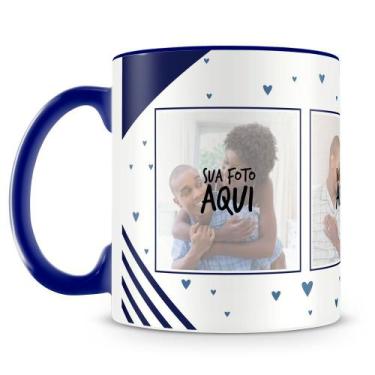 Imagem de Caneca Personalizada com Foto - Modelo 3 (3 Fotos) - Amo Canecas