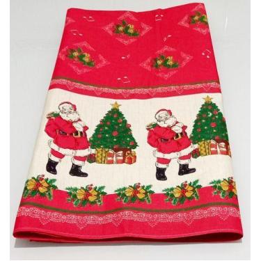 Imagem de Toalha De Mesa De Natal 2,50m Retangular, Mesa De 8 Lugares - Lu Enxov