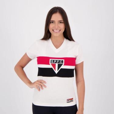 Imagem de Camisa São Paulo Retrô 1980 Paulistão Feminina - Retromania, M
