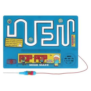 Imagem de Jogo de Mesa Infantil Passa Passa Eletrizante, Plástico, 25x20x15 cm, Interativo com Luz e Som, 2-4 Jogadores, 4 Anos ou Mais (Azul Claro)