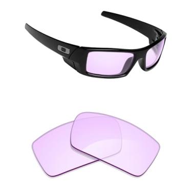 Imagem de Alphax Lentes de reposição rosa não polarizadas para óculos de sol Oakley Gascan OO9014