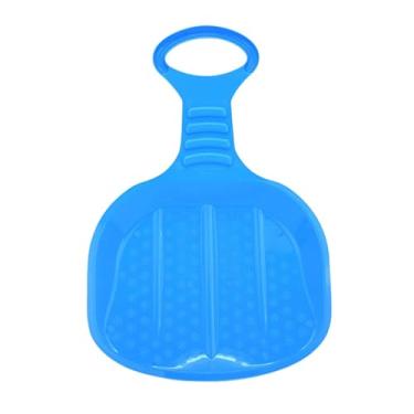 Imagem de Baoblaze Trenó de neve infantil, trenó de inverno 33x50x5cm, meninos e meninas, presente, tobogã infantil multifuncional com alça, de grama, de neve