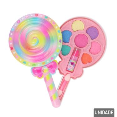Imagem de Maquiagem Infantil com Estojo de Pirulito - Tudo em Caixa