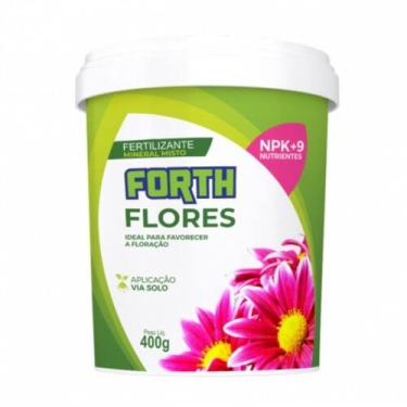 Imagem de Fertilizante Adubo Para Floração Forth Flores 400g - Forth Jardim