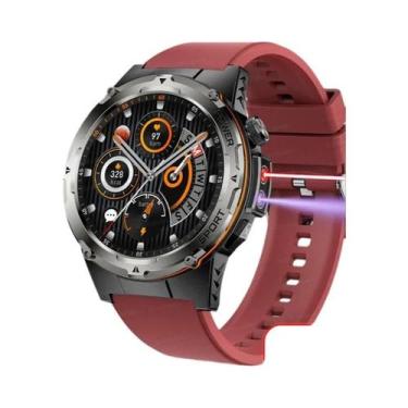 Imagem de Relógio Inteligente Esportivo Masculino 2025 Com GPS, Tela HD AMOLED, 