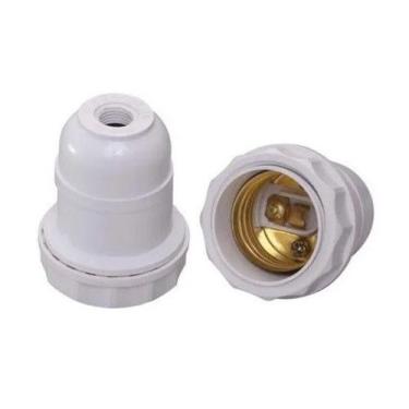 Imagem de Soquete Monobloco para Abajur Branco - Decorlux