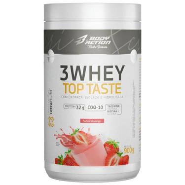 Imagem de Whey Protein 3w Top Taste 900g Concentrado Isolado Proteina - Bodyacti