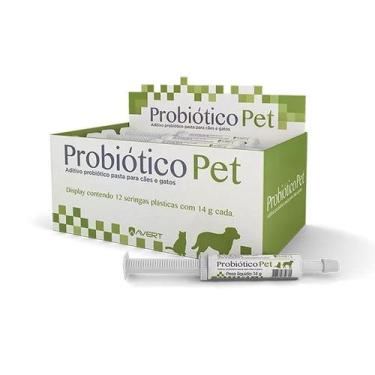 Imagem de Probiotico pet para caes e gatos avert 14g