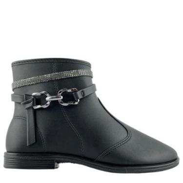 Imagem de Bota Beira Rio Feminina Cano Curto Zíper 9085106-Feminino