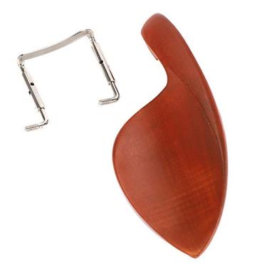 Imagem de RiToEasysports Suporte Protetor de Madeira para Violino, Fácil Conexão Com Suporte de Metal para Violinistas 3/4 e 4/. Cor Madeira