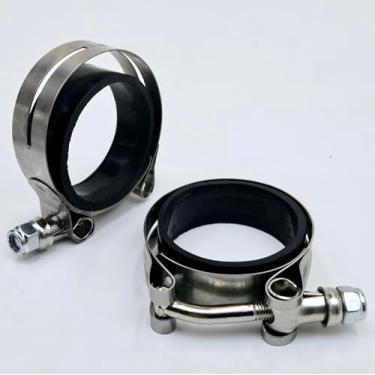 Imagem de Coletores de admissão e vedações de aço inoxidável para modelos Harley Big Twin FX/FL Shovelhead do final de 1978-1984 e modelos Ironhead Sportster XL do final de 1978-1985 - Vendido como um par