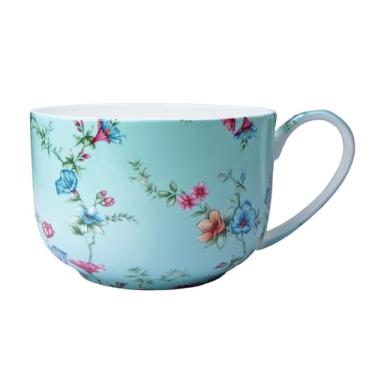 Imagem de Glen Mila Canecas de café fofas de 740 ml para mulheres Bone China caneca de café canecas fofas presentes de aniversário de Natal para mães amigas