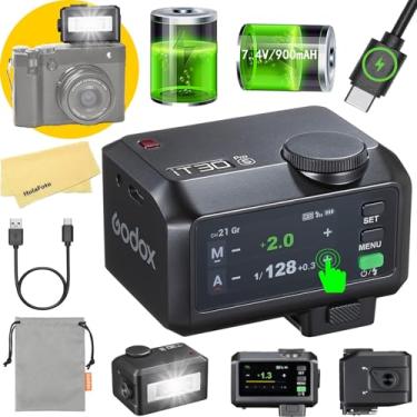 Imagem de GODOX Mini flash de câmera iT30 Pro S para câmera Sony, Sony Flash 2.4G TTL 1/8000 HSS Touchscreen, bateria de lítio de 7,4 V/900 mAh, tempo de reciclagem de 1,5 s para flash de câmera ZV1 ZV-1F