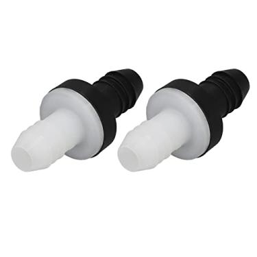 Imagem de Zerodis Válvulas de Transmissão de Energia Mecânica de Suprimentos Industriais Sem Retorno para Sistemas de Fluido de Compressor de Ar e Bombas de Aquário 3/8 pol. 1,69 pol. de Comprimento Mini