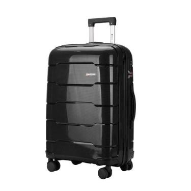 Imagem de Mala Travelux Wengen Média 23 Kg  Expansível, Preto, M