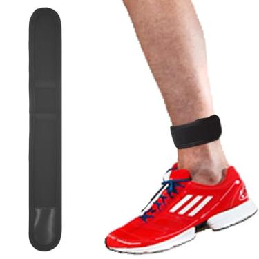 Imagem de Grestun Tornozeleira ajustável compatível com Amazfit Bip 6/Bip 5/Balance/Cheetah/GTR 4/GTR 3 Pro/GTR 3/GTR 2/2e/GTR 47 mm, preta (pequena)