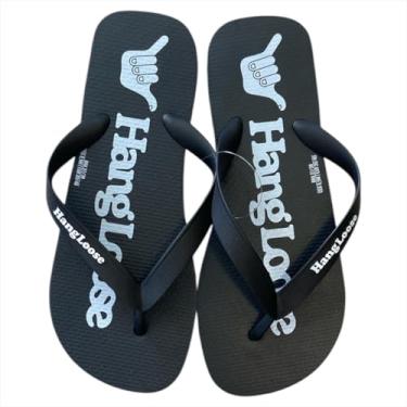 Imagem de Chinelo Hang Loose Classic Flip Flop Masculino Original (Preto, BR, Adulto, Numérico, 44)