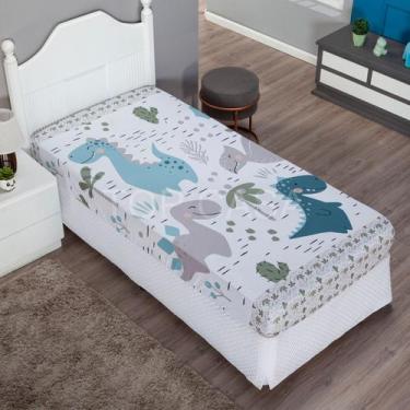 Imagem de Lençol Solteiro Estampado Infantil Avulso com Elástico em toda a volta