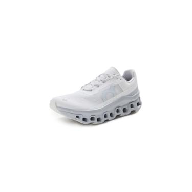 Imagem de On Cloudmonster Tênis feminino, Branco | Glacier, 40 BR