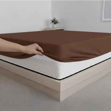 Imagem de Capa Protetora Impermeável Hospitalar P/ Colchão Lençol Elástico Solte