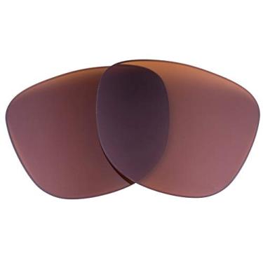 Imagem de Lentes de reposição polarizadas compatíveis com óculos de sol Rayban Original Wayfarer RB2140-54 mm - Fabricado nos EUA - Marrom polarizado