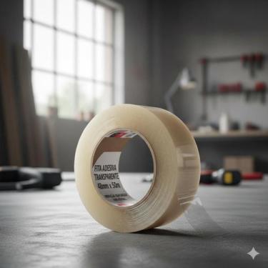 Imagem de Fita adesiva durex transparente 48mm x 50m PRONTA ENTREGA - Tutti Supr
