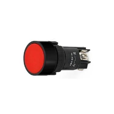 Imagem de Botao Botoeira Pulsador Monobloco 1NA 22mm XB2EA142 Vermelho - ATMX