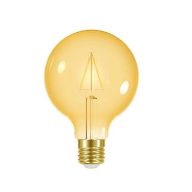 Imagem de Lâmpada Led Filamento Vintage Globo G95 Ambar Autovolt