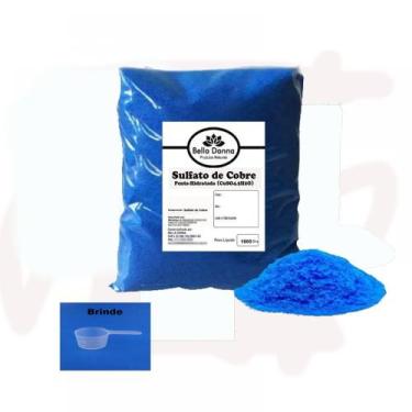 Imagem de Sulfato De Cobre Manut Limp Algas Piscinas 1kg Bella Donna