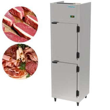 Imagem de Mini Câmara 2 Portas Inox 425 Litros Refrigerador Frost Free Kofisa, 1