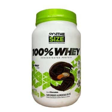 Imagem de Whey Protein Concentrado 100% Whey Sabor Chocolate 907G