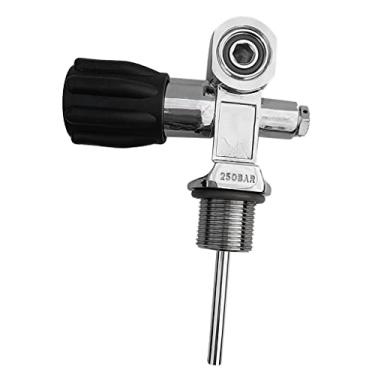 Imagem de barenx Válvula de tanque universal 250 bar para cilindro de tanque de mergulho subaquático - durável