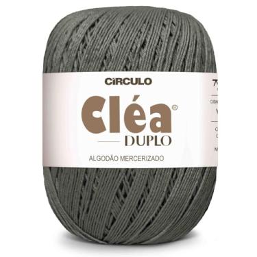 Imagem de Fio Linha Clea Duplo 508m Círculo 150g Ideal Crochê E Tricô (8312 - PEDRA)
