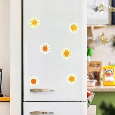 Imagem de 500 pçs adesivos de design de sol fofos adesivos vintage para diário etiquetas de selagem de presente adesivo decorativo adesivo de selo de papel adesivo