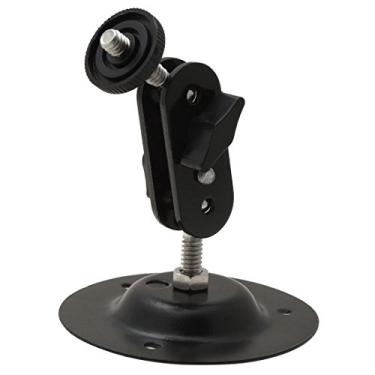 Imagem de Ruilogod Base de metal de instalação para mini câmera CCTV montada na parede no teto