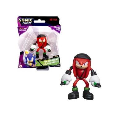 Imagem de Boneco Colecionável 6,5cm Sonic Prime - Knucks