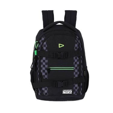 Imagem de Mochila de Costas Luxcel Loud Xadrez Preto