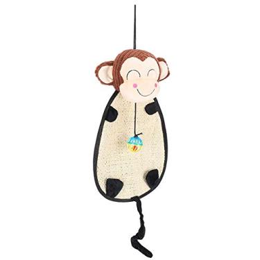 Imagem de Naroote Tapete Arranhador para Gatos, Material de Sisal Forte, Tapete Suspenso para Proprietários de Gatos, Satisfaz o Gosto do Seu No