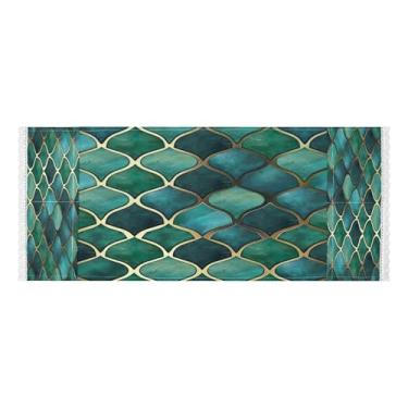 Imagem de Wassud Padrão geométrico abstrato (2) capas de lavadora e secadora, protetor de lavadora com sacos de armazenamento, capa de geladeira à prova de poeira com bolsos para lavanderia doméstica, cozinha