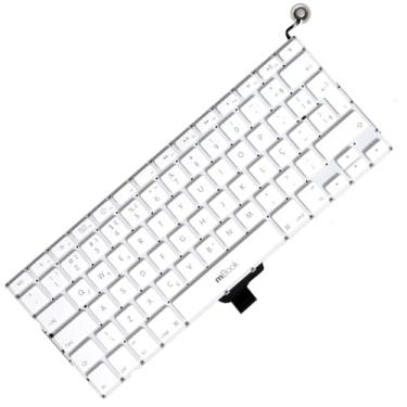 Imagem de Teclado compatível com Macbook White 2009 A1342 BR Ç