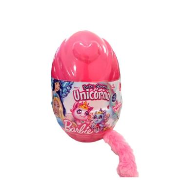 Imagem de Pelucia - Surpresa Barbie Ovo Unicornio - Baby Gemmy BARAO