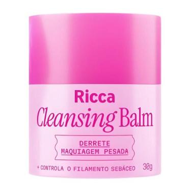 Imagem de Cleansing Balm Ricca Derrete Maquiagem Pesada 30g - BELLIZ COMPANY